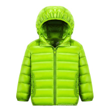 Children's Light Down Jacket Baby Short Hat Take-Off Coat Boys And Girls Warm